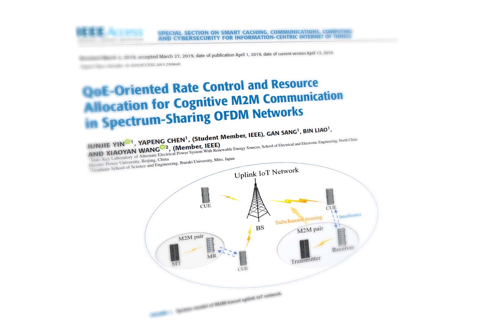 QoE-Oriented Rate Control and Resource Allocation for Cognitive M2M Communication in Spectrum-Sharing OFDM Networks